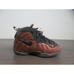Nike Little Posite Pro Shoes Kids 11.5C Brown Foamposite Basketball 843755-800
